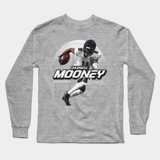 Darnell Mooney Chicago Skyline Long Sleeve T-Shirt